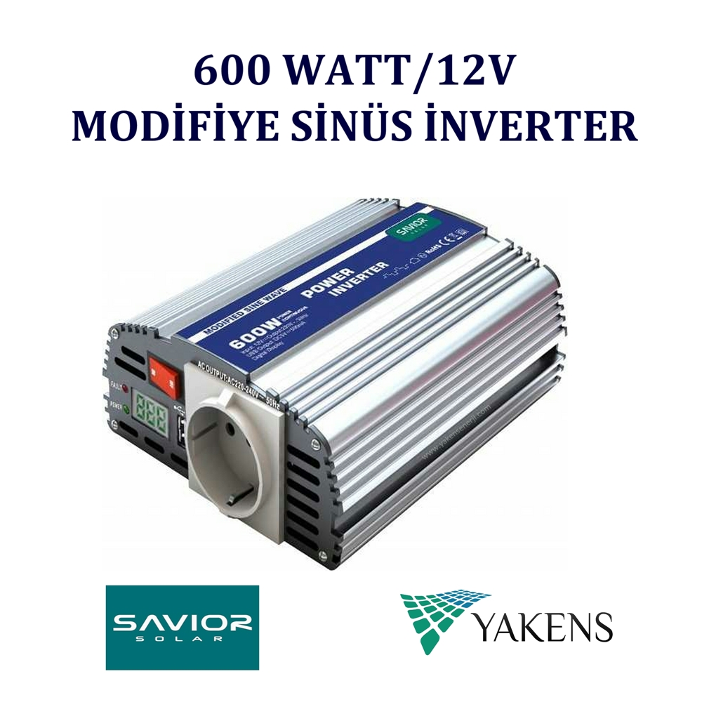 Savior 12V 600 Watt Modifiye İnverter